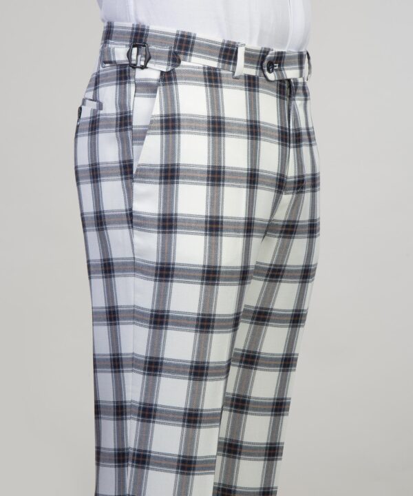 Casual Plaid Suit - Image 4