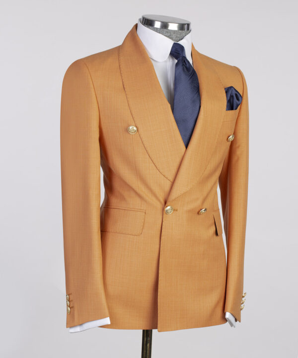Orange Golden Button - Image 2