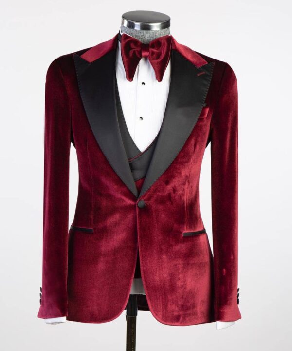 Velvet Collar Tuxedo - Image 2