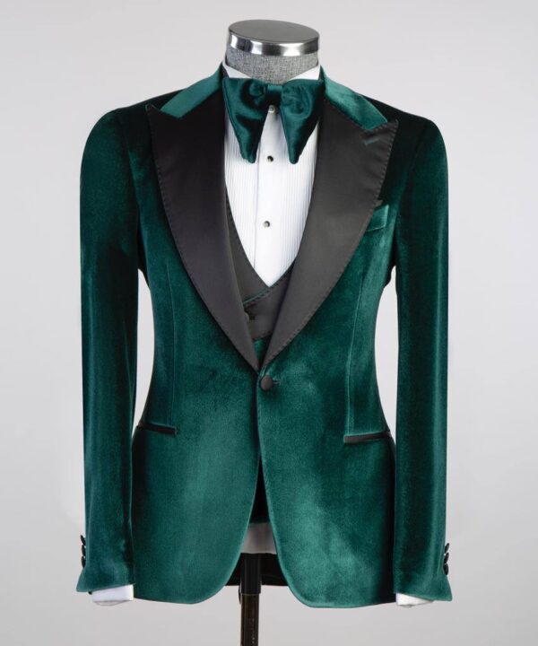 Velvet Collar Tuxedo - Image 2