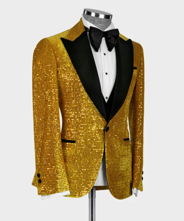 Velvet Tuxedo Gold - Image 3