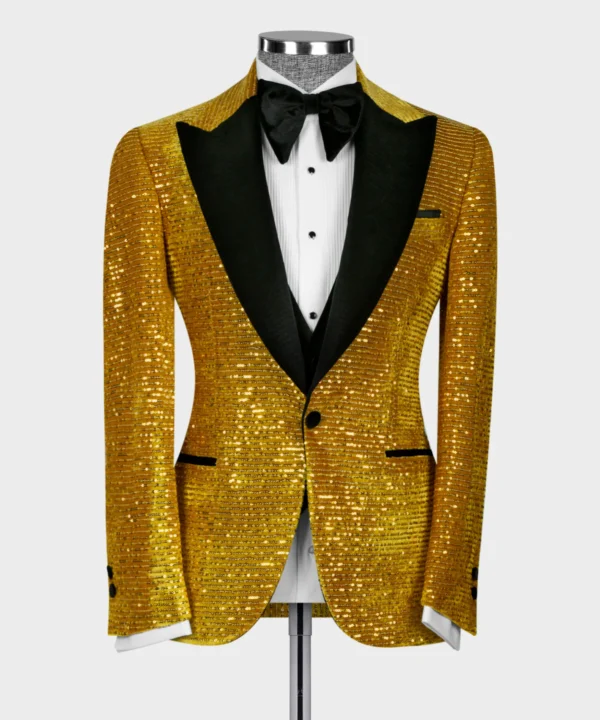 Velvet Tuxedo Gold - Image 2