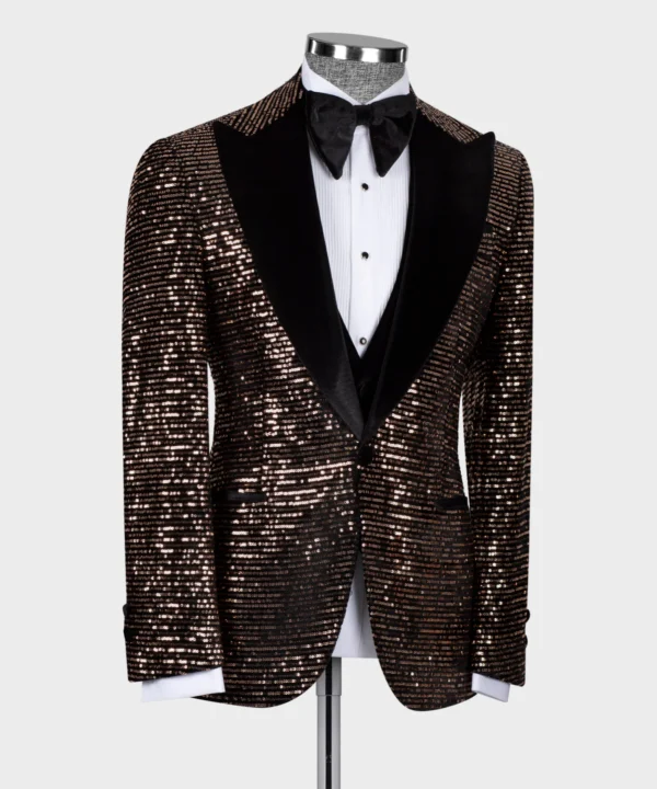 Velvet Tuxedo Copper-Black - Image 3