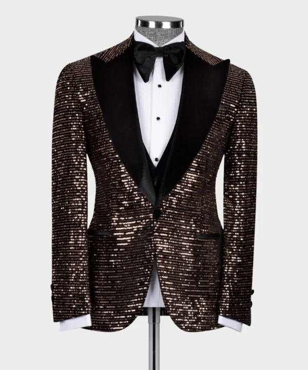 Velvet Tuxedo Copper-Black - Image 2