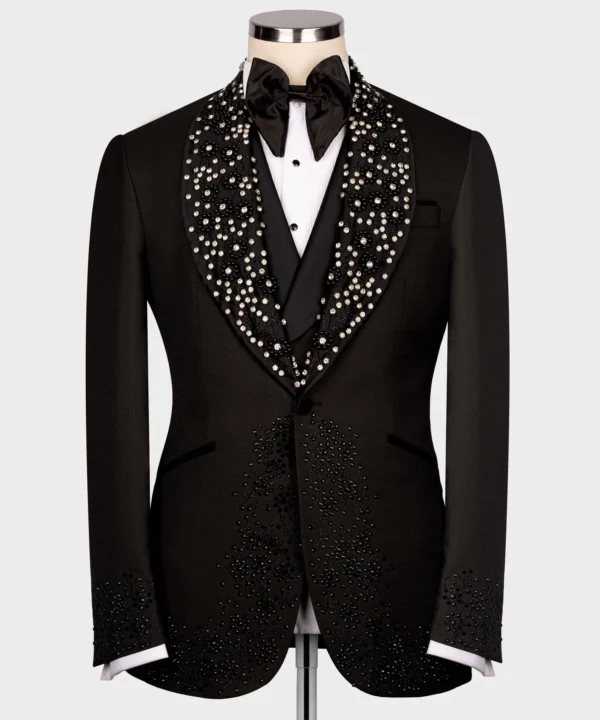 Handmade Custom Desing Black Tuxedo