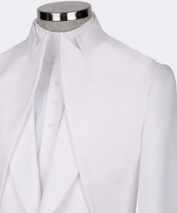 White Double Collar - Image 3