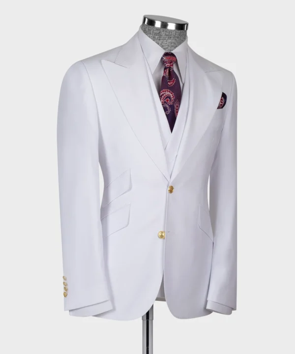 Big Size Suit with Classic Vest - Image 3