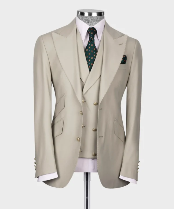 Big Size Suit with Classic Vest