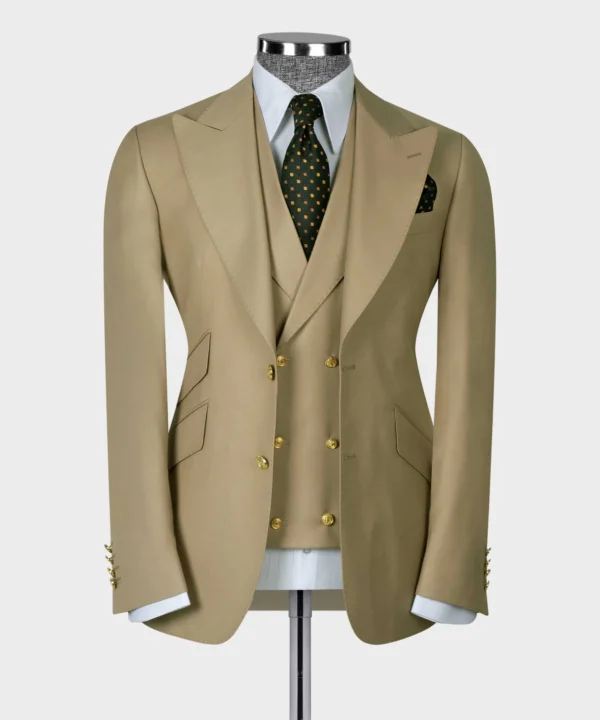 Big Size Suit with Classic Vest