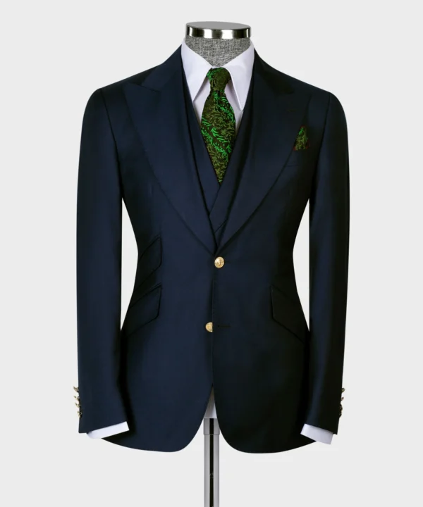 Big Size Suit with Classic Vest - Image 2