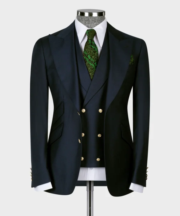 Big Size Suit with Classic Vest