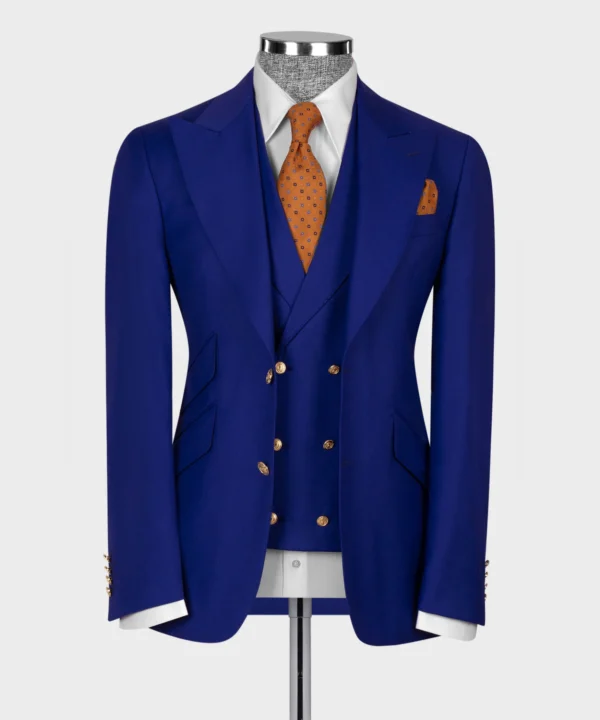 Big Size Suit with Classic Vest