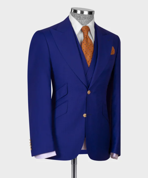 Big Size Suit with Classic Vest - Image 3