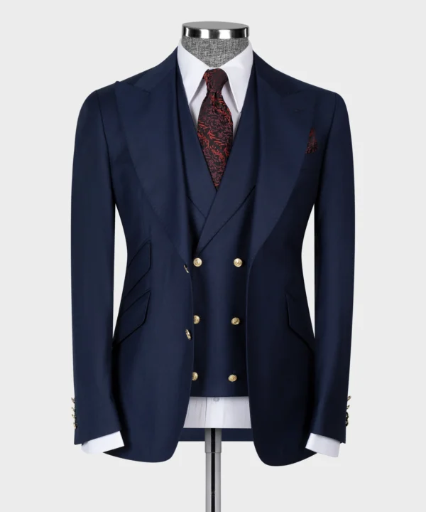 Big Size Suit with Classic Vest