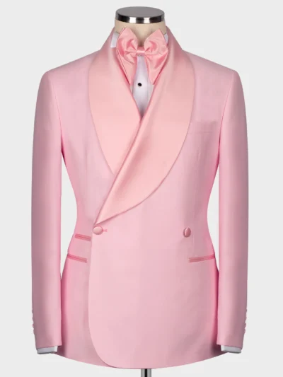 Pink Collar Pink Tuxedo