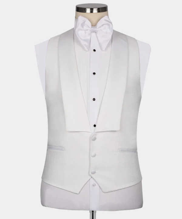 Classic White Tuxedo - Image 5