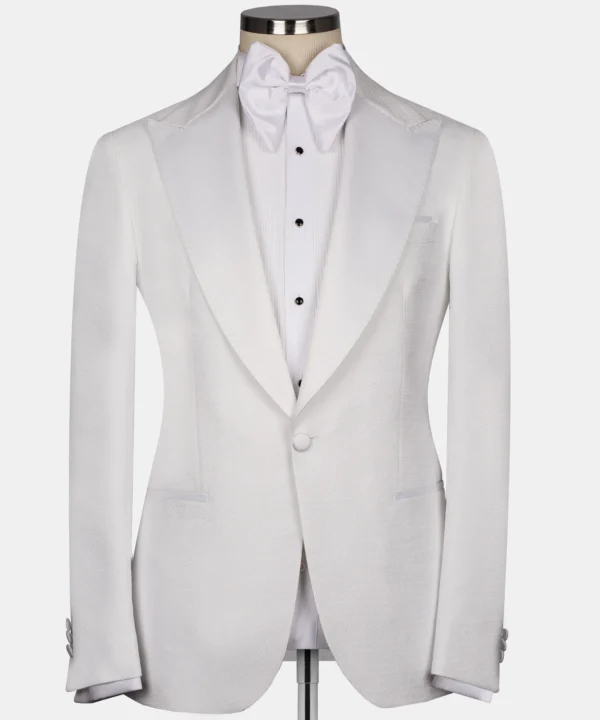 Classic White Tuxedo - Image 3