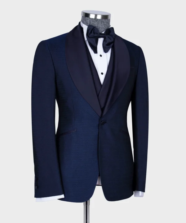 Classic Tuxedo Navy Blue - Image 3