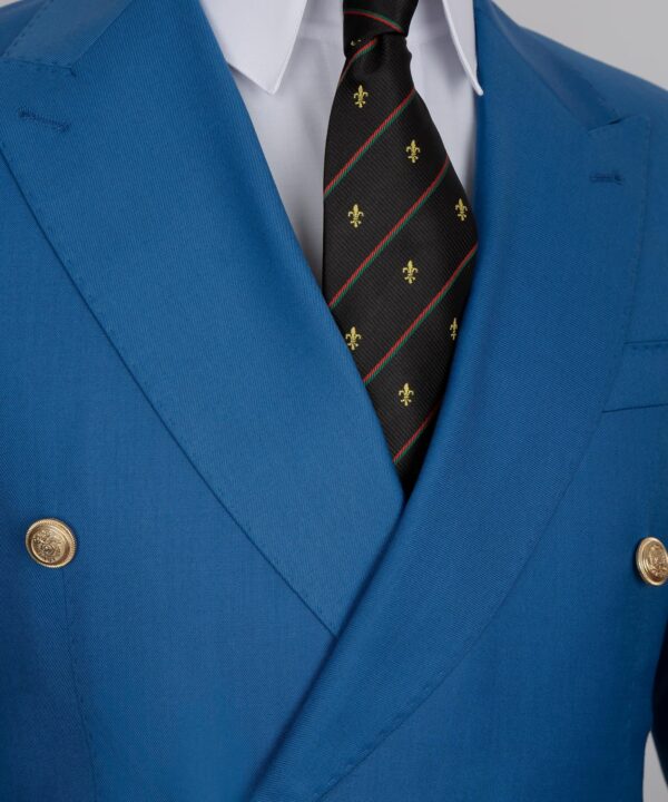 Double Breasted Gold Button Men’s Suit - Image 3