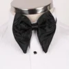 Black Velvet Collar Glitter Tuxedo - Image 4