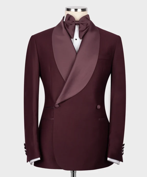 Burgundy Tuxedo