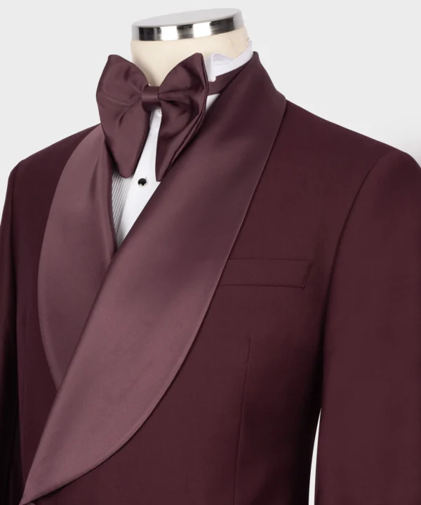 Burgundy Tuxedo - Image 3