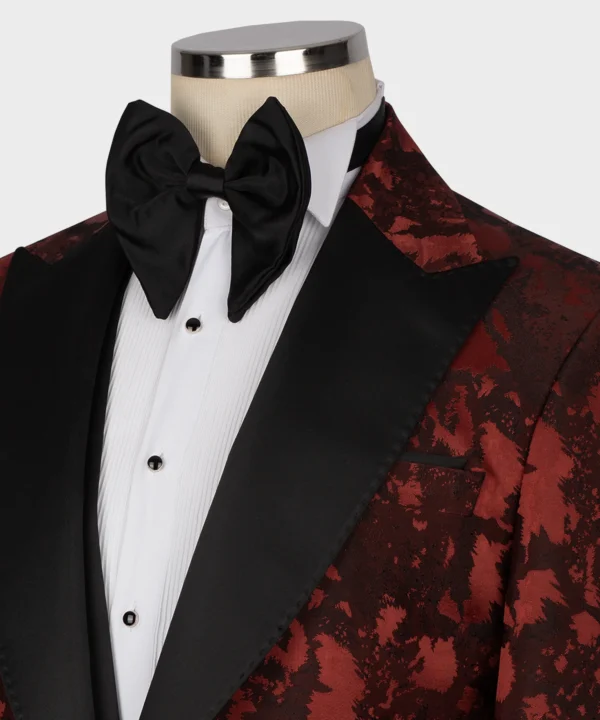 Classic Burgundy Tuxedo - Image 5