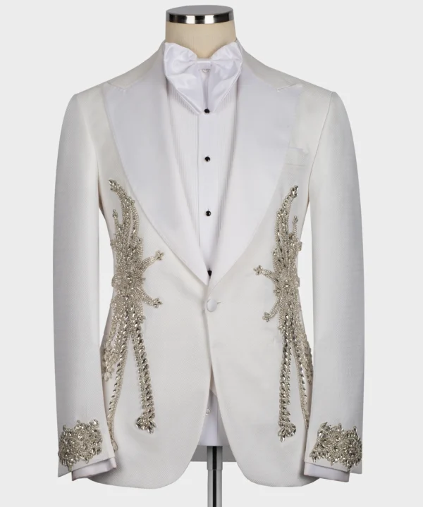 Stone Embroidered Tuxedo