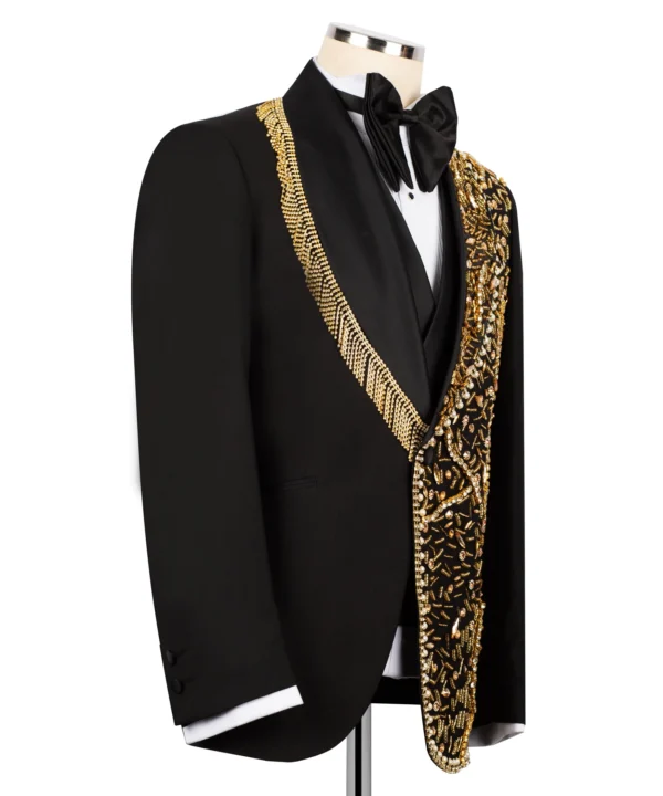 Jewelry Embroidered Tuxedo - Image 3