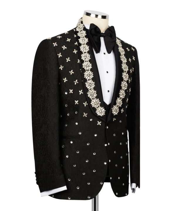 Jewelry Embroidered Tuxedo - Image 2