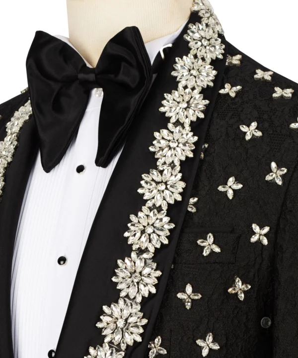 Jewelry Embroidered Tuxedo - Image 4