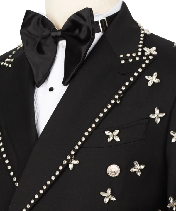 Jewelry Embroidered Tuxedo - Image 3